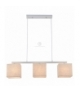 BOHO LAMPA WISZĄCA 3X40W E27 BIAŁY ABAŻ. LEN Candellux 33-58355