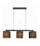 BOHO LAMPA WISZĄCA 3X40W E27 CZARNY Candellux 33-58379