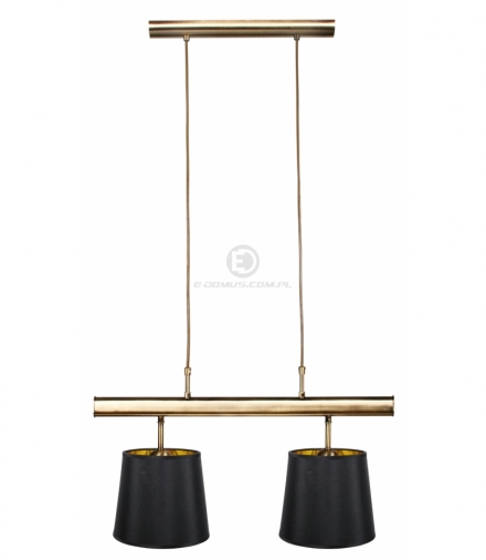 MILONGA LAMPA WISZĄCA 2X60W E27 PATYNA Candellux 32-53558