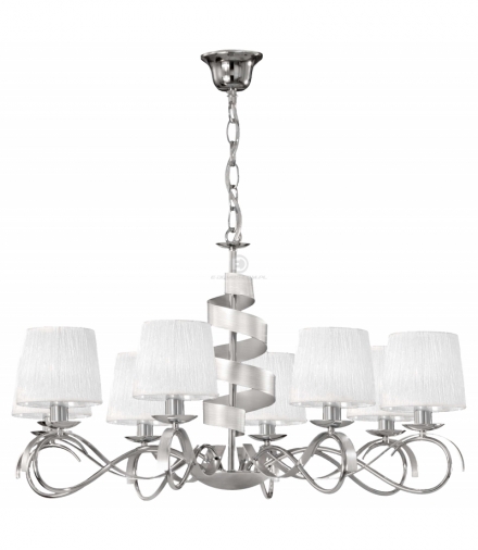 DENIS LAMPA WISZĄCA 8X40W E14 CHROM Candellux 38-23452