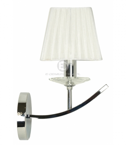 VALENCIA LAMPA KINKIET 1X40W E14 CHROM 15X36 Candellux 21-84418