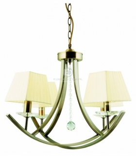 VALENCIA LAMPA WISZĄCA 4X40W E14 PATYNA 70X110 Candellux 34-84555