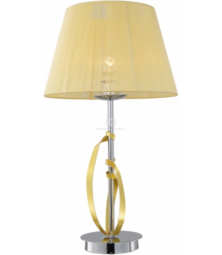 DIVA LAMPA GABINETOWA 1X60W E27 CHROM/ZŁOTY Candellux 41-55071