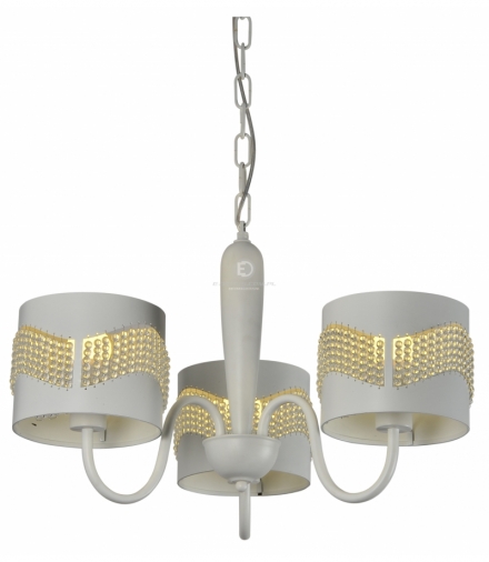 ANTONIO LAMPA WISZĄCA 3X60W E27 BIAŁY Candellux 33-22998