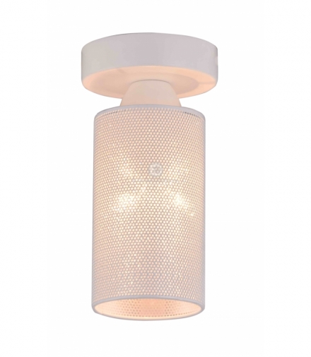 INDIRA LAMPA SUFITOWA 10 1X40W E14 BIAŁY Candellux 31-58614