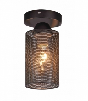 INDIRA LAMPA SUFITOWA 10 1X40W E14 CZARNY Candellux 31-62505