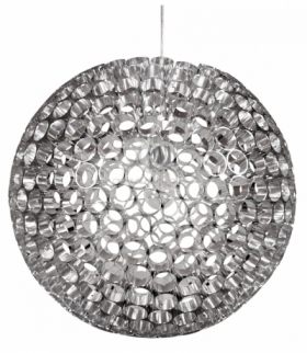 ABROS LAMPA WISZĄCA 50 1X60W E27 SREBRNY Candellux 31-94080