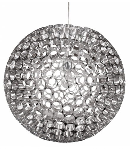 ABROS LAMPA WISZĄCA 50 1X60W E27 SREBRNY Candellux 31-94080