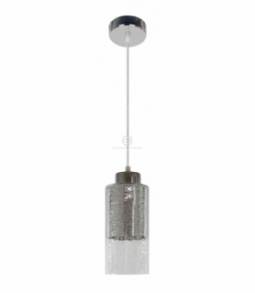 LIBANO LAMPA WISZĄCA 10 1X60W E27 SREBRNY Candellux 31-51646