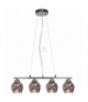 SIRIUS LAMPA WISZĄCA 4X60W E27 CHROM 3D Candellux 34-59628
