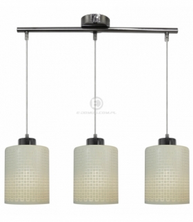 MARCEPAN LAMPA WISZĄCA 3X60W E27 CHROM Candellux 33-59123