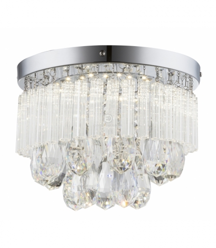 LONELLA LAMPA SUFITOWA PLAFON 12W LED CHROM Candellux 98-44792