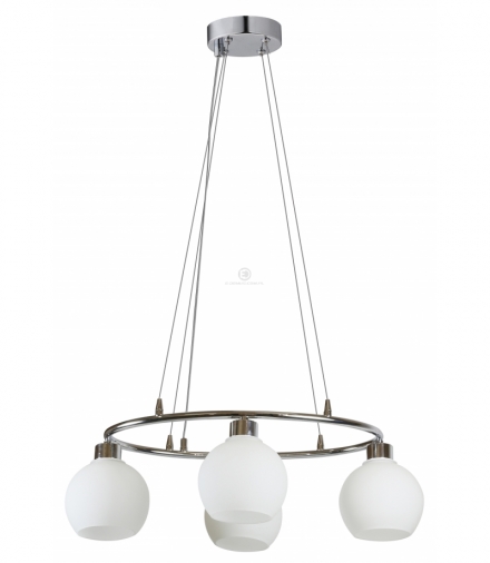 JOSH LAMPA WISZĄCA 4X60W E27 CHROM Candellux 34-72665