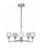 TOGO LAMPA WISZĄCA 5X40W G9 NIKIEL MAT PROMOCJA Candellux 35-10646