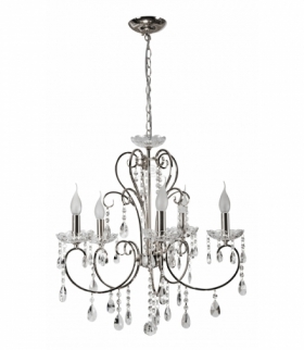 AURORA LAMPA WISZĄCA 5X40W E14 CHROM Candellux 35-96152