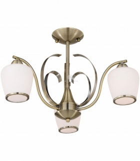 OPERA LAMPA WISZĄCA 3X60W E27 PATYNA Candellux 33-54951