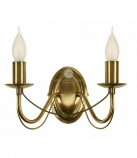 MUZA LAMPA KINKIET 2X40W E14 PATYNA Candellux 22-69156