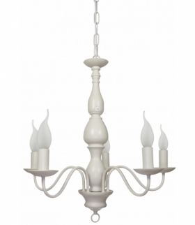 BELLAGIO LAMPA WISZĄCA 5X40W E14 KREMOWY Candellux 35-96503