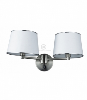IBIS LAMPA KINKIET 2X40W E14 SATYNA Candellux 22-00890