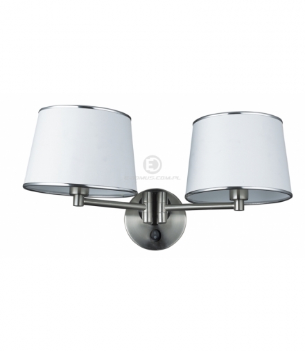 IBIS LAMPA KINKIET 2X40W E14 SATYNA Candellux 22-00890