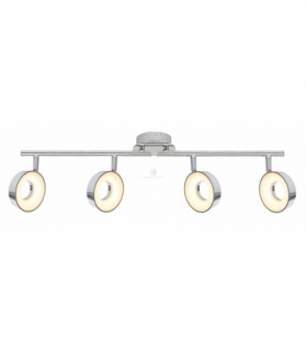 ISLA LAMPA SUFITOWA LISTWA 4X4W LED CHROM 3000K Candellux 94-61720