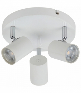 HALLEY LAMPA SUFITOWA PLAFON 3X4W LED BIAŁY Candellux 93-49544