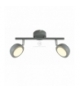MILD LAMPA SUFITOWA LISTWA 2X6W LED SZARY 3000K Candellux 92-66749