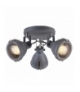 CRODO LAMPA SUFITOWA PLAFON 3X40W E14 SZARY Candellux 98-71132