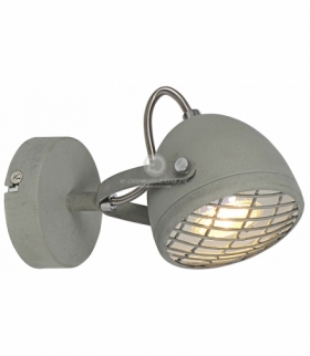 PENT LAMPA KINKIET 1X50W GU10 BETONOWY SZARY Candellux 91-67999
