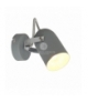 GRAY LAMPA KINKIET 1X40W E14 SZARY Candellux 91-66473