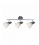 MODO LAMPA SUFITOWA LISTWA 3X40W E14 CZARNY+CHROM Candellux 93-61539