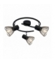 FLY LAMPA SUFITOWA SPIRALA 3X40W E14 CZARNY Candellux 98-61935