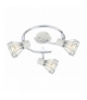 VERVE LAMPA SUFITOWA SPIRALA 3X40W E14 BIAŁY ABAŻUR CHROM Candellux 98-61355