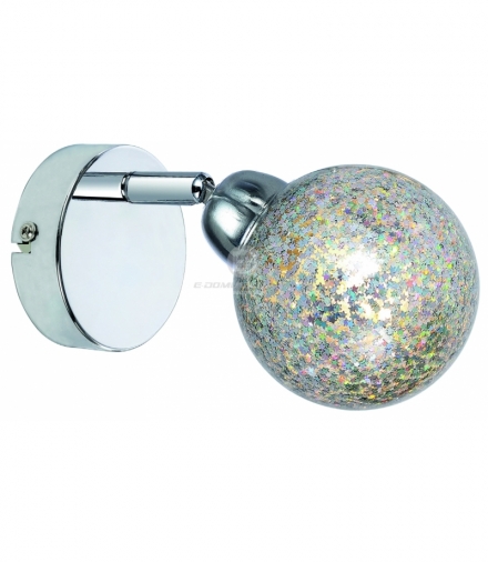 KALEIDOSCOPE LAMPA KINKIET 1X4W LED G9 CHROM Candellux 91-61553