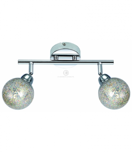 KALEIDOSCOPE LAMPA SUFITOWA LISTWA 2X4W LED G9 CHROM Candellux 92-61560