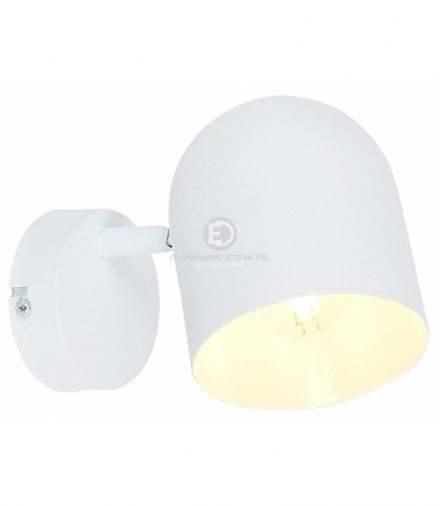 AZURO LAMPA KINKIET 1X40W E27 BIAŁY Candellux 91-63243