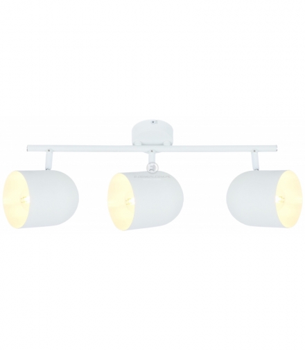 AZURO LAMPA SUFITOWA LISTWA 3X40W E27 BIAŁY Candellux 93-63267