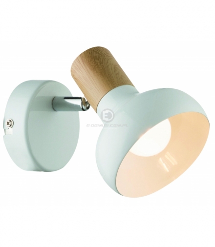 PUERTO LAMPA KINKIET 1X40W E14 BIAŁY Candellux 91-62796