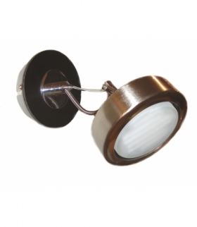 EARTH LAMPA KINKIET 1X9W GX53 ENERGO SATYNA/WENGE Candellux 91-15788