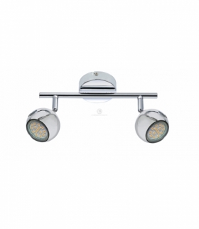 BALT LAMPA SUFITOWA LISTWA 2 X MAX 50W GU10 CHROM BEZ ŻARÓWEK Candellux 92-60570