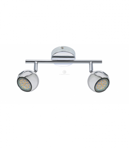 BALT LAMPA SUFITOWA LISTWA 2 X MAX 50W GU10 CHROM BEZ ŻARÓWEK Candellux 92-60570