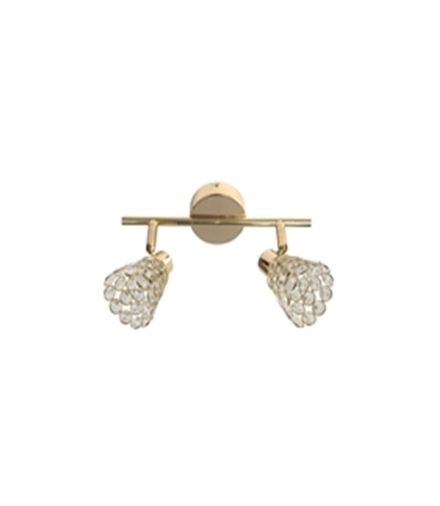 GLOSSY LAMPA SUFITOWA LISTWA 2X40W G9 MOSIĄDZ Candellux 92-97449