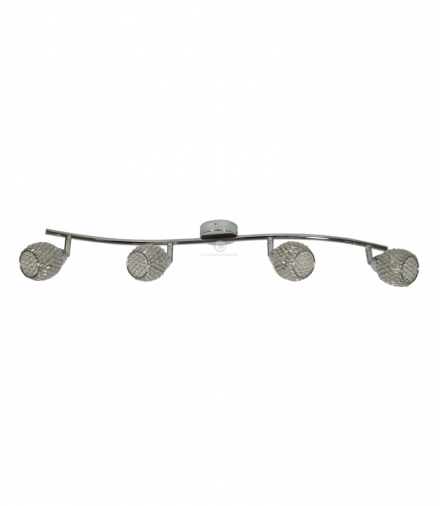 CLEAR LAMPA SUFITOWA LISTWA 4X40W G9 TRANSPARENTNY Candellux 94-06882