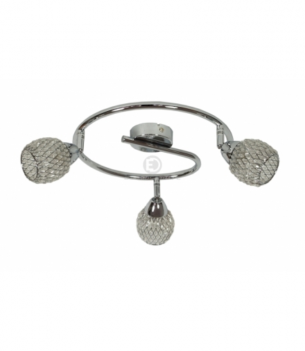 CLEAR LAMPA SUFITOWA SPIRALA 3X40W G9 TRANSPARENTNY Candellux 98-06899