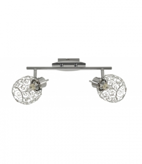 HORUS LAMPA SUFITOWA LISTWA 2X40W G9 CHROM Candellux 92-19141