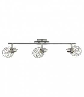 HORUS LAMPA SUFITOWA LISTWA 3X40W G9 CHROM Candellux 93-19158