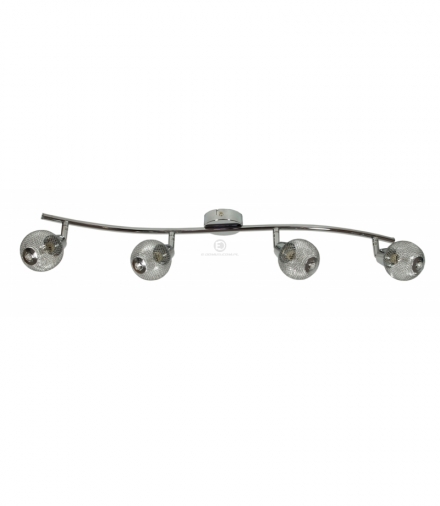 NOVEL LAMPA SUFITOWA LISTWA 4X40W G9 CHROM Candellux 94-06981