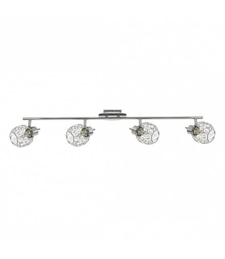 HORUS LAMPA SUFITOWA LISTWA 4X40W G9 CHROM Candellux 94-19165
