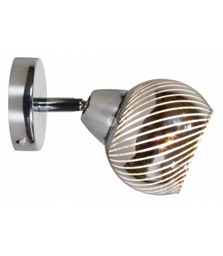 FORT LAMPA KINKIET 1X10W E14 LED CHROM Candellux 91-62802