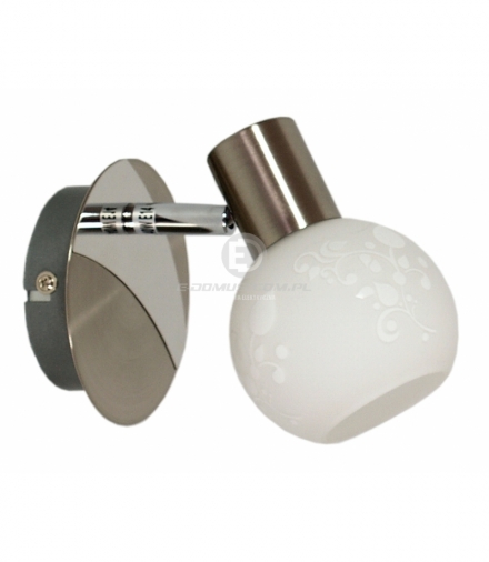 AVILA LAMPA KINKIET 1X40W E14 SATYNA Candellux 91-10049